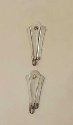 Pair Of Mid Century Swedish Pewter Sconces by GAB Sweden 1930s