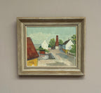 “Barns with Red Chimney” by A Svensson