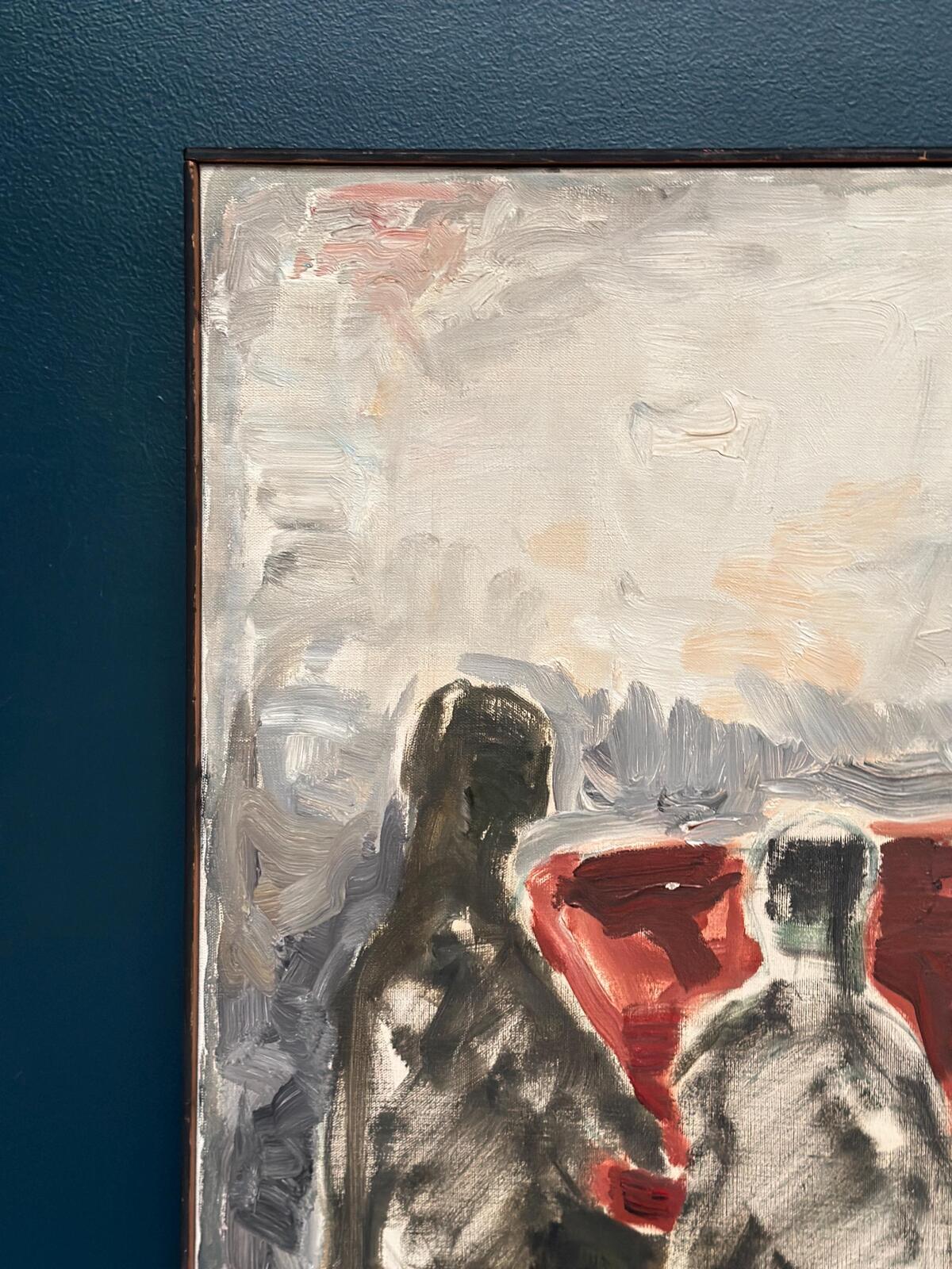 “Figure Composition” by Max Bilde (1919–2011)
