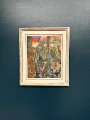 “City Motif with People” by Sven Fritiof Teodor Grandin