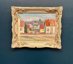 “Village Street with Houses” By N.T