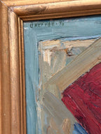 “Seated Woman” by Stig August Waldemar Åkervall (1919–1992)