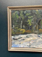 “Vinterlandskap” by Bertil Lindecrantz