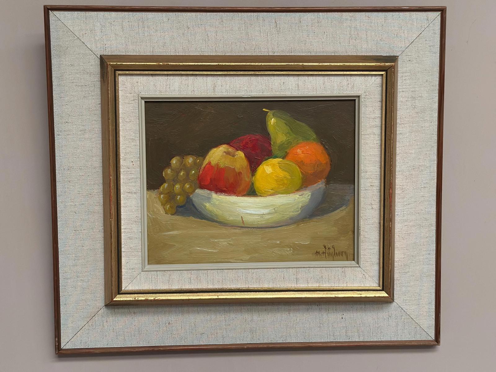“Still Life with Fruit” by Hilding Bernhard Högberg