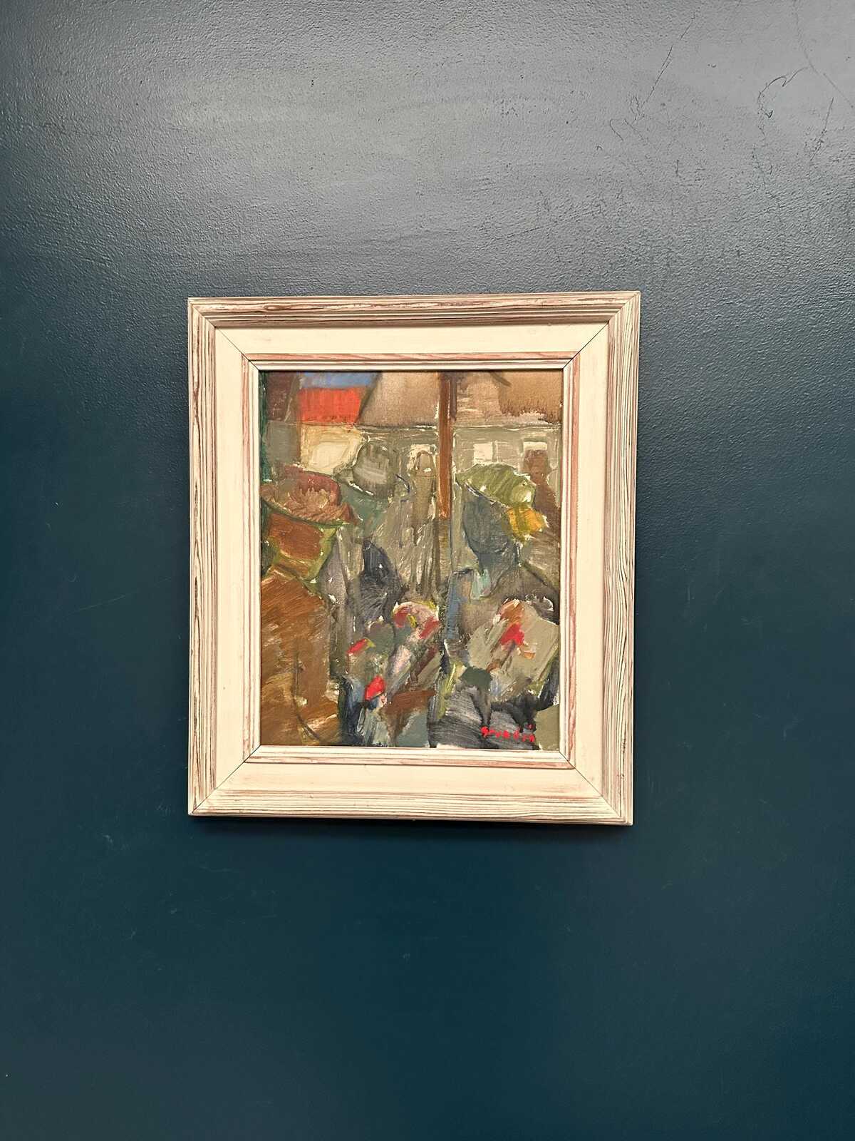 “City Motif with People” by Sven Fritiof Teodor Grandin