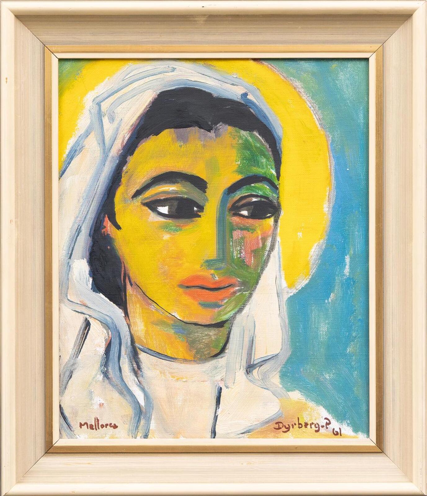 “Portrait” by Emil Dyrberg‑Petersen (1908–1973)