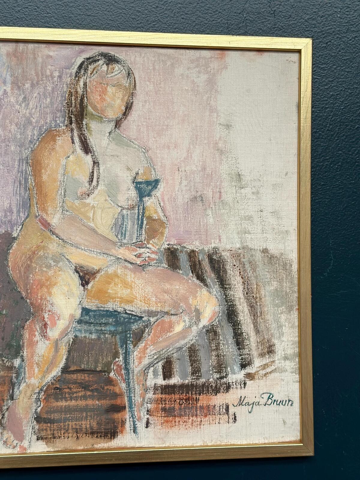 “Nude Study” by Maja Bruun