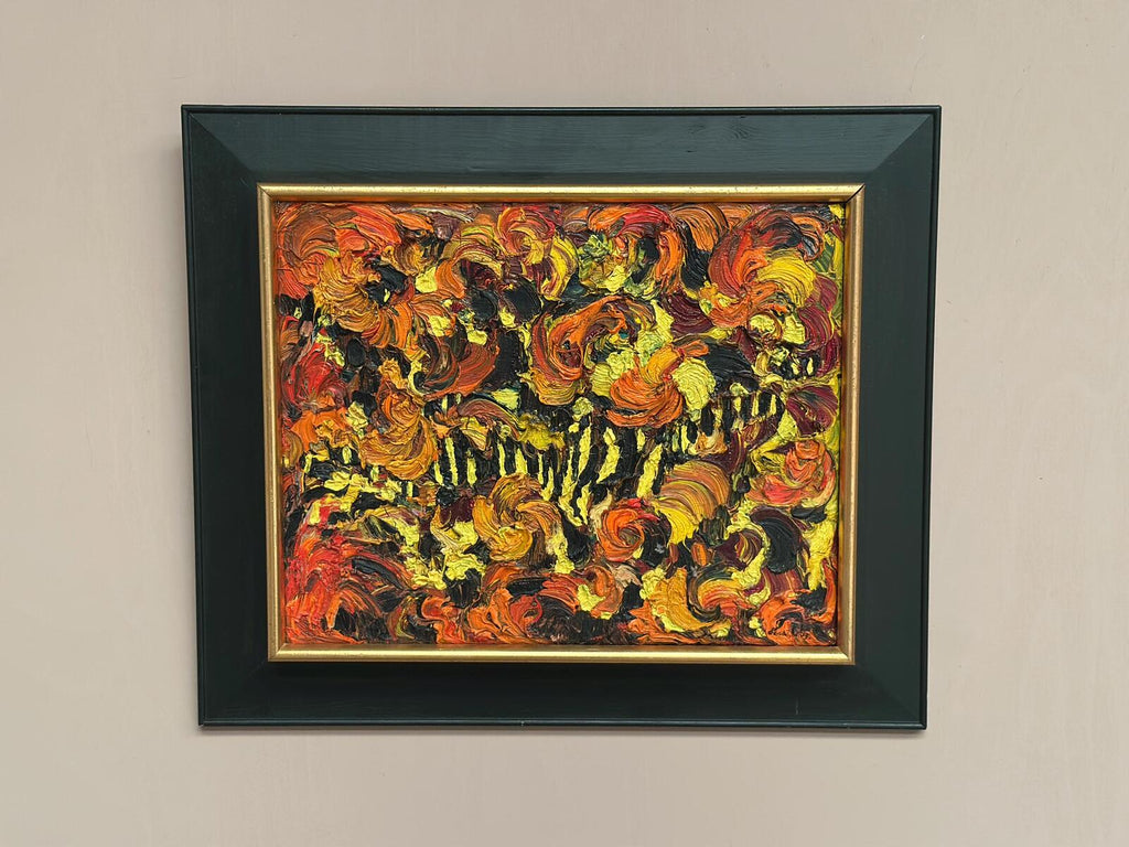 “Flowers” by Sarah Sandberg – Dated 1973