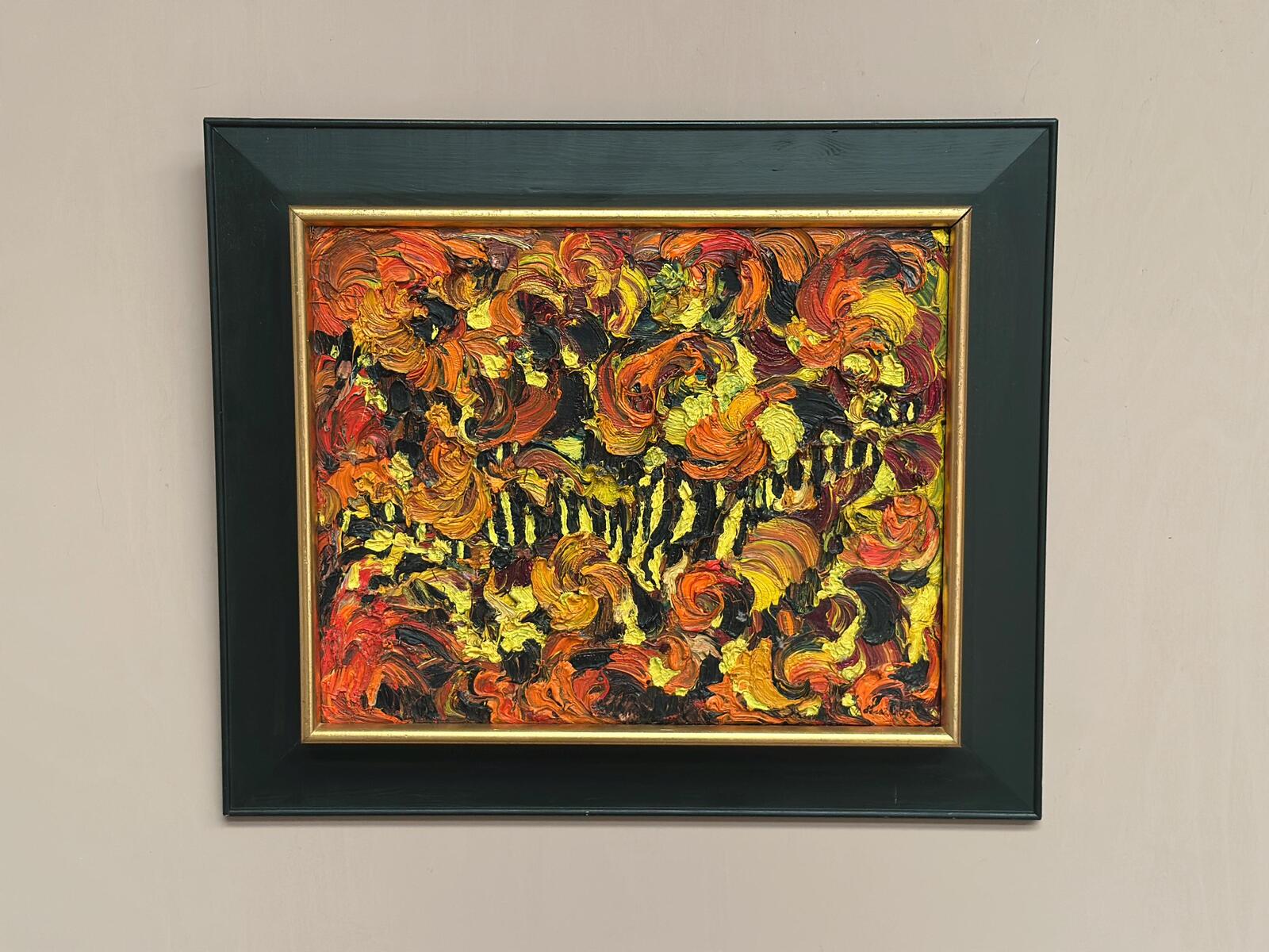“Flowers” by Sarah Sandberg – Dated 1973