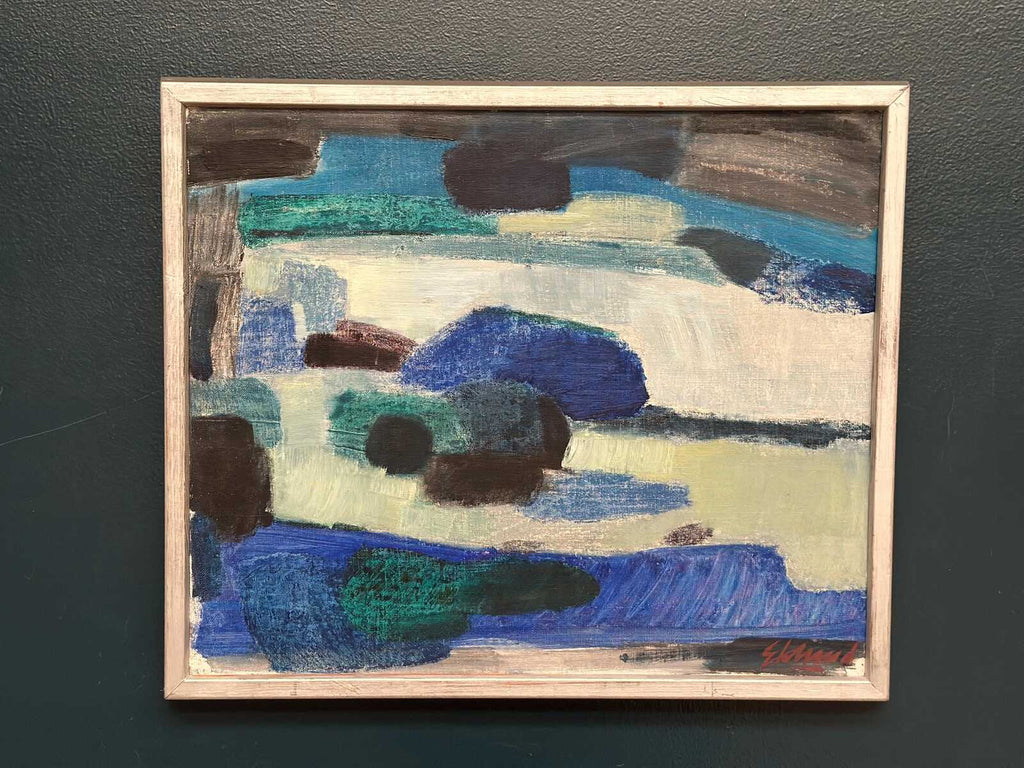 “Blå kust” (Blue Coast) by Bengt Eklund (1916–1989)