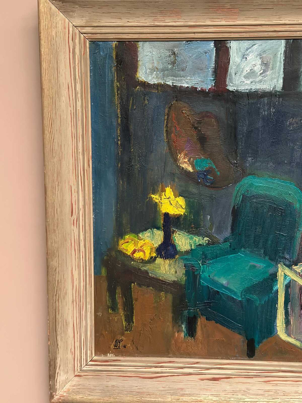 “Motljus i ateljén” by Ulla Borgström (1918–1999)