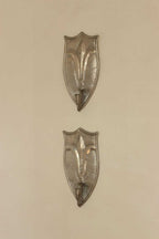 Pair Of Swedish Pewter Sconces