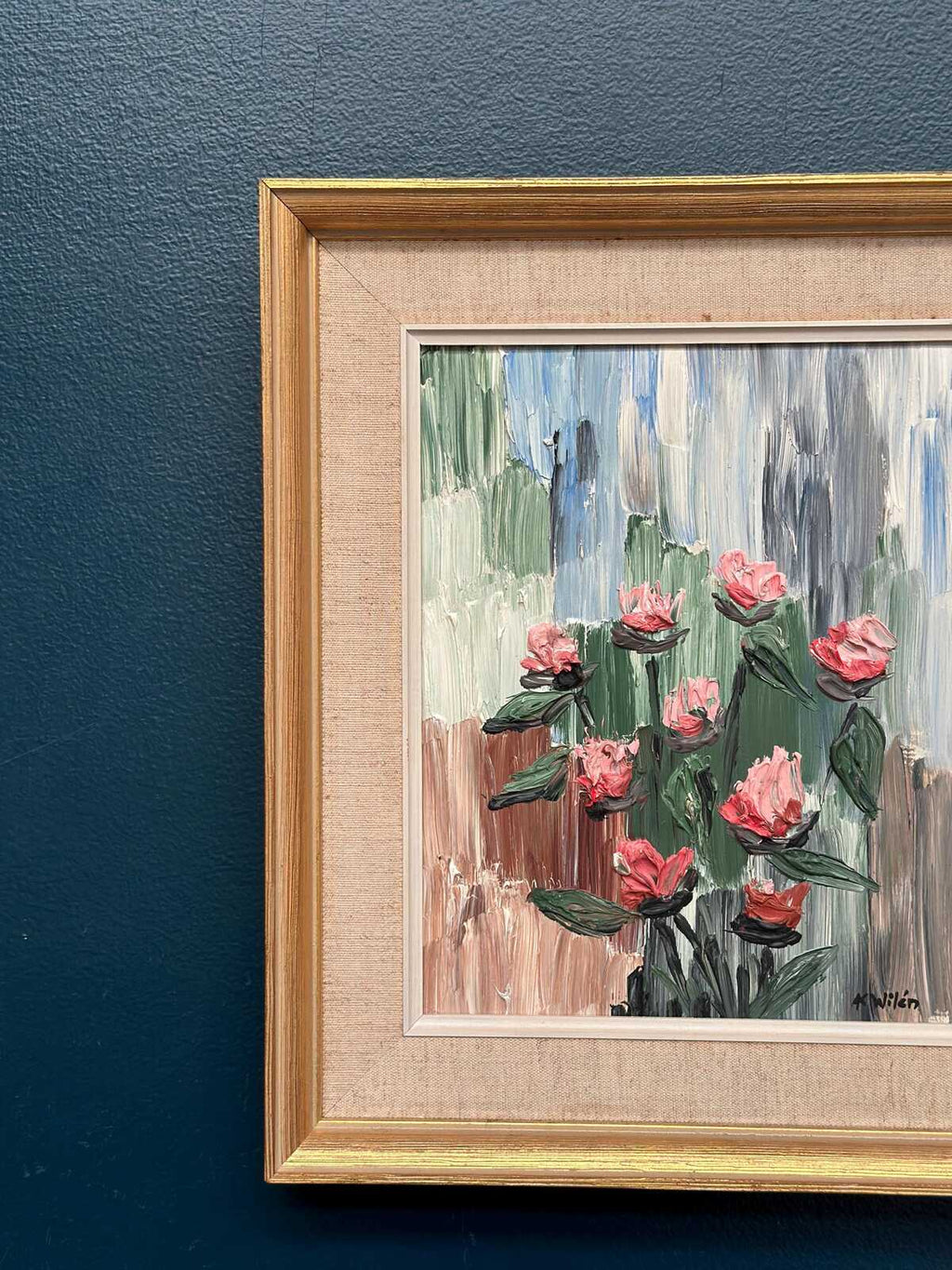 “Floral Impasto” by A. Wilén