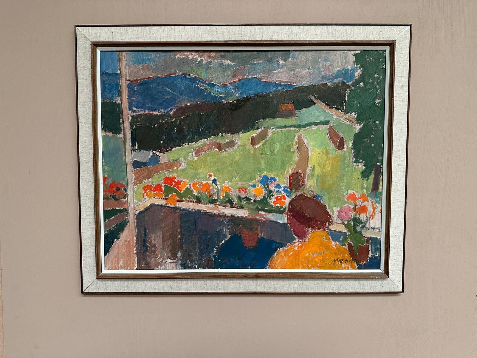 “Balcony View” by John Hedman