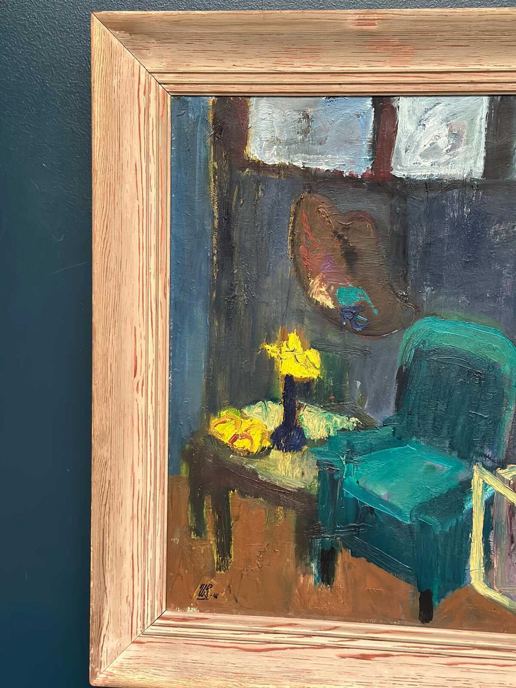 “Motljus i ateljén” by Ulla Borgström (1918–1999)