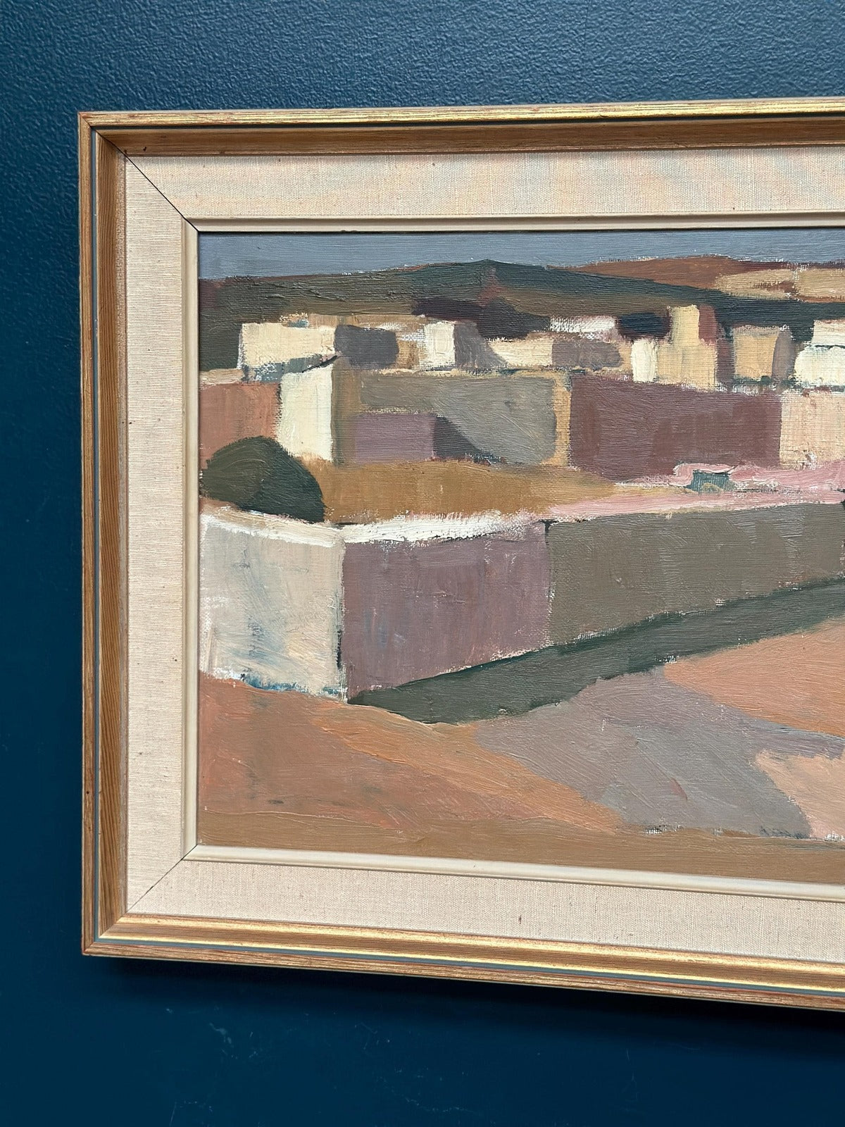 “Southern Village Landscape” by Rolf Norrman (1921–1964)