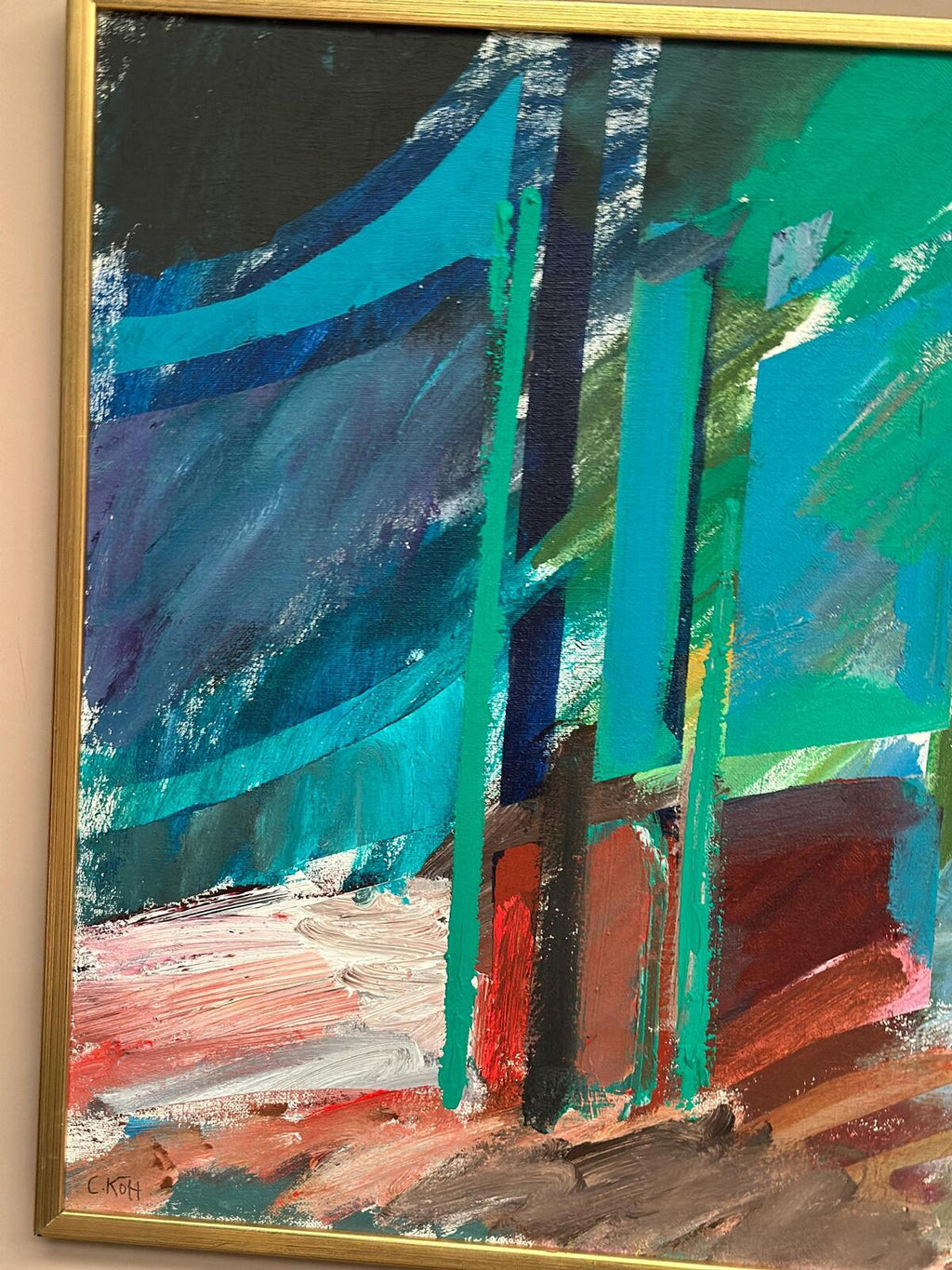 Abstract Motif by Carl Köhler