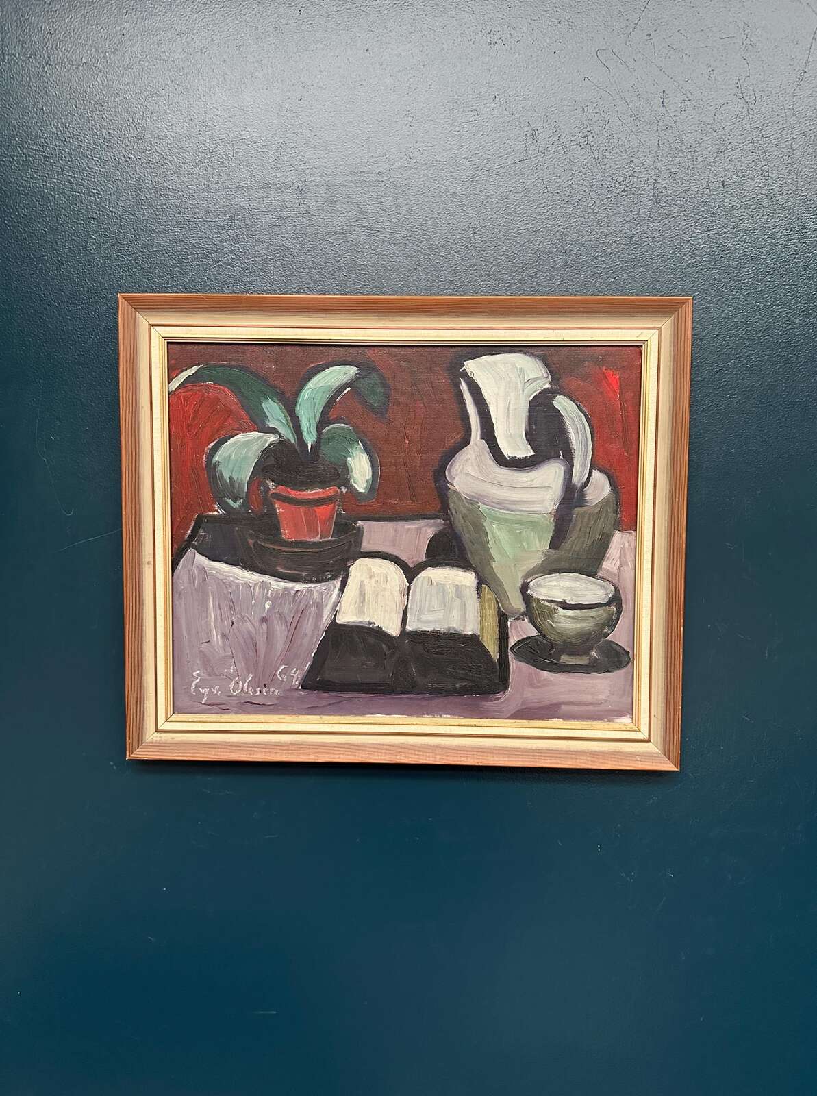 “Pitcher and Plant ” by Evy Olesen