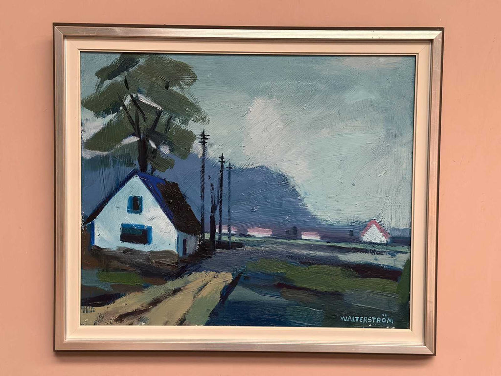 “Landscape with House” by Ingvar Walterström