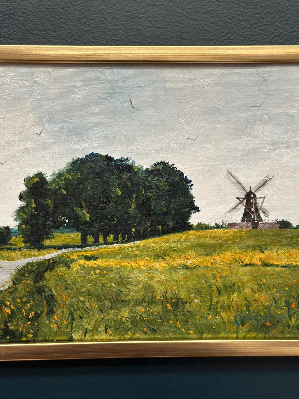“Landscape with Windmill” by Mischa Rosic
