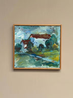 “Cottage and Trees” by Folke Björnfot