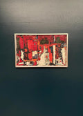 “Cityscape in Red” by Holger Oijens (1907–2004)