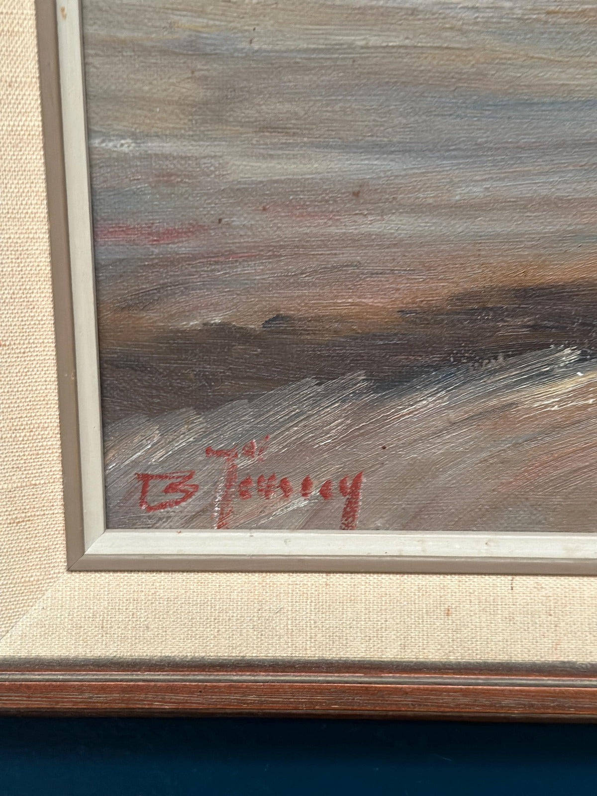 “Landscape with Farms” by B. Jernberg