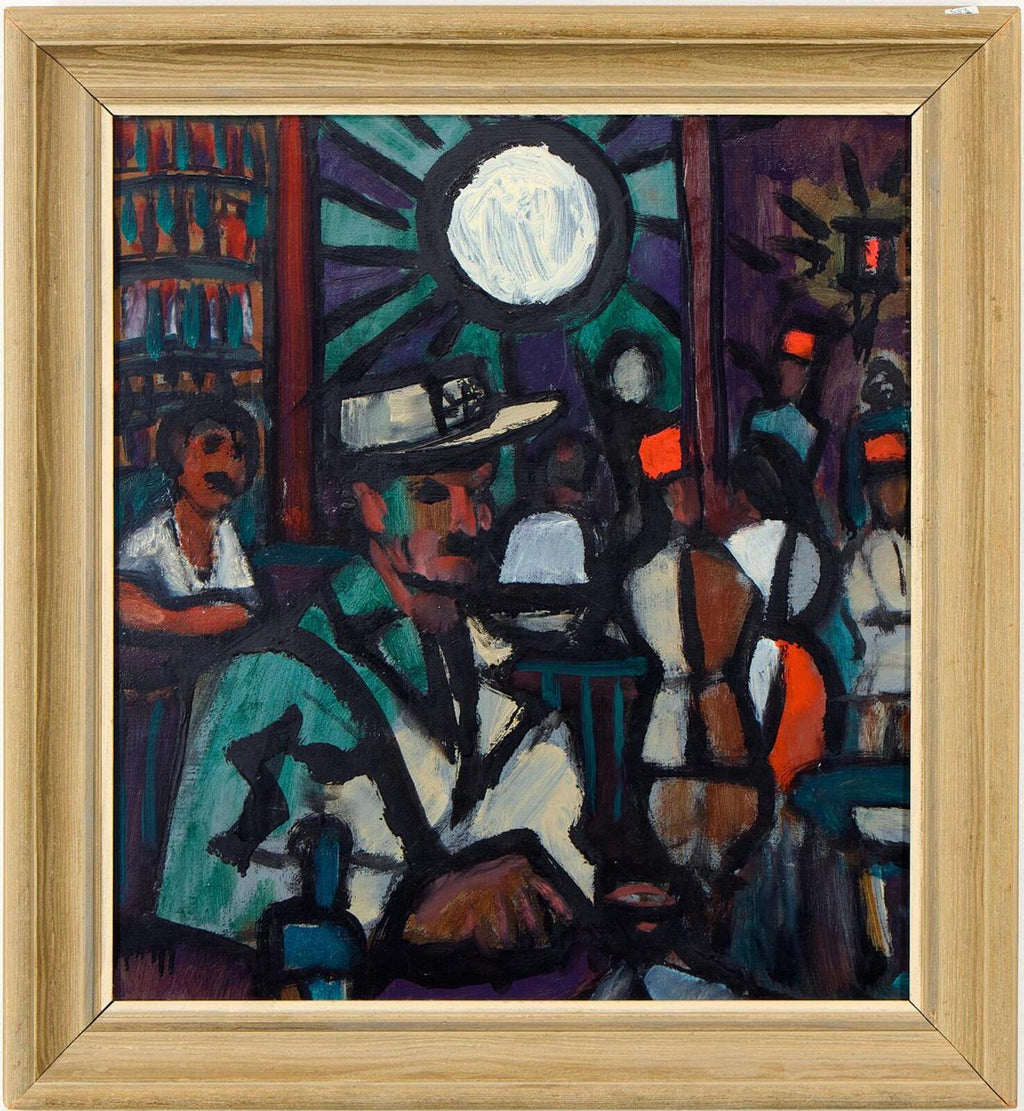 “Interior with People”