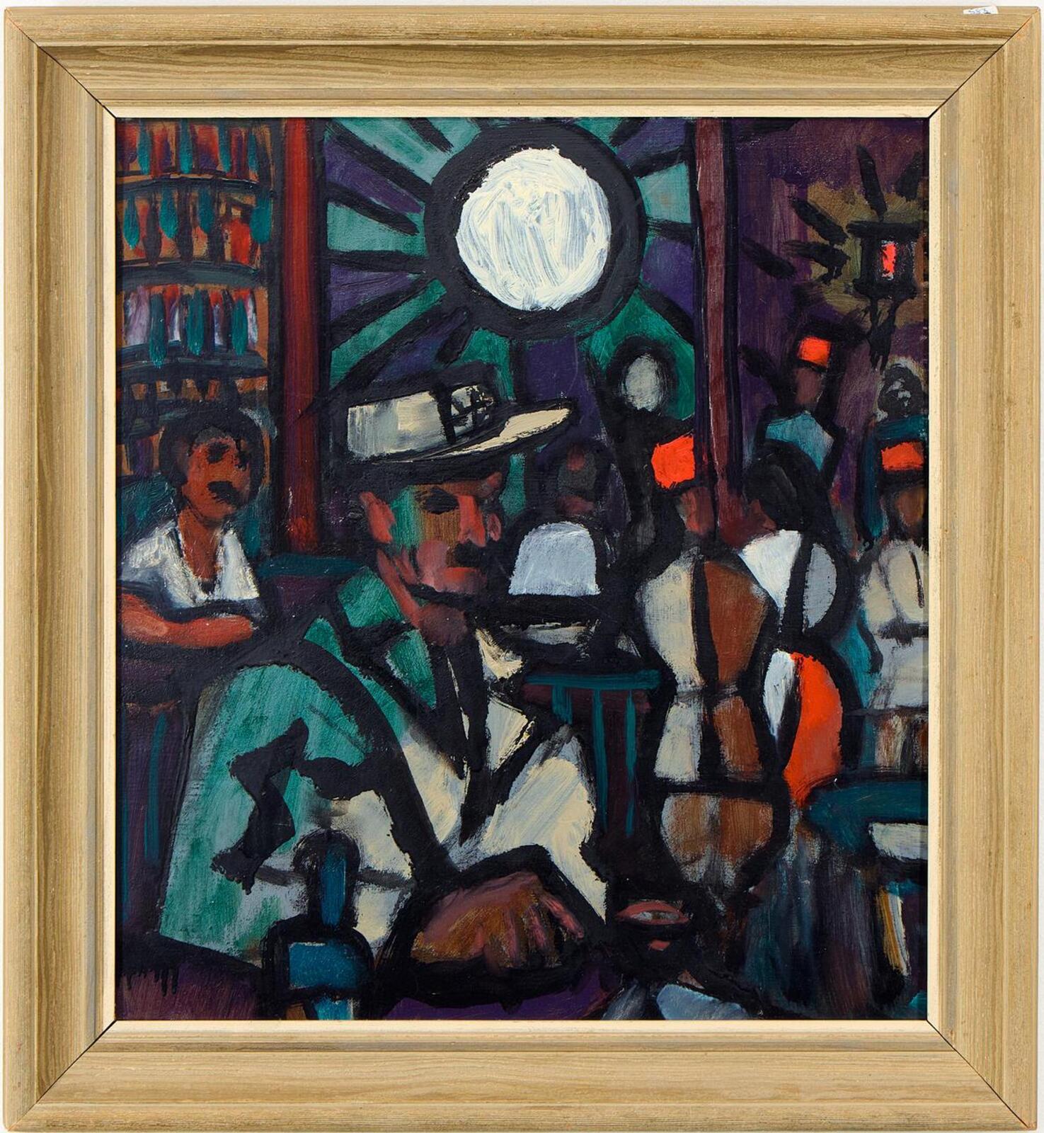 “Interior with People”