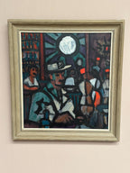 “Interior with People”