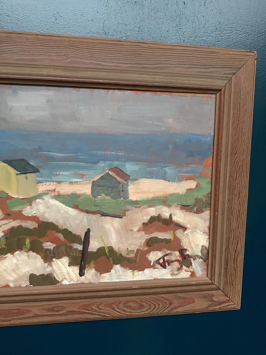 “Coastal Village” by Frans Lundberg