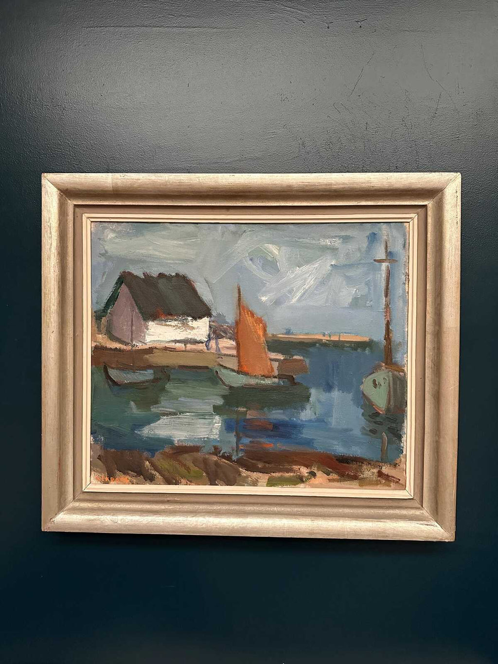 “Boat Harbour” by Gösta Ekdahl