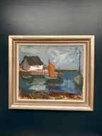“Boat Harbour” by Gösta Ekdahl