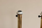 Pair of  Vintage Large Brass Table Lamps