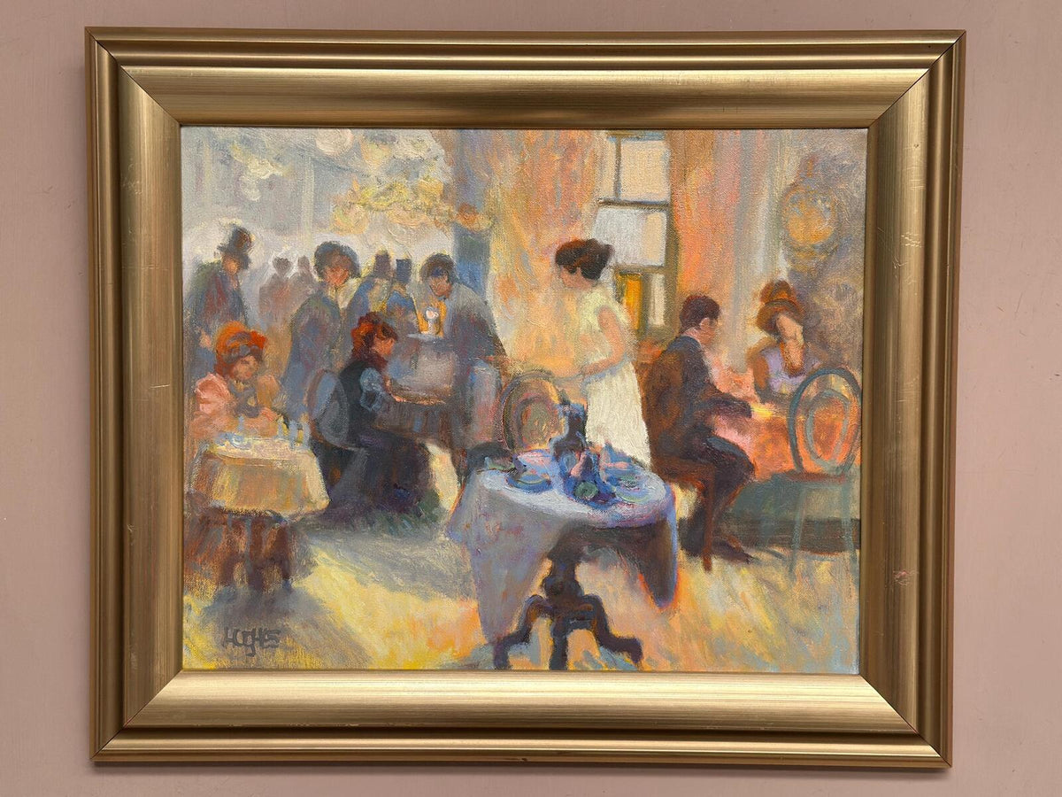 “Café Interior” by Don Hughes