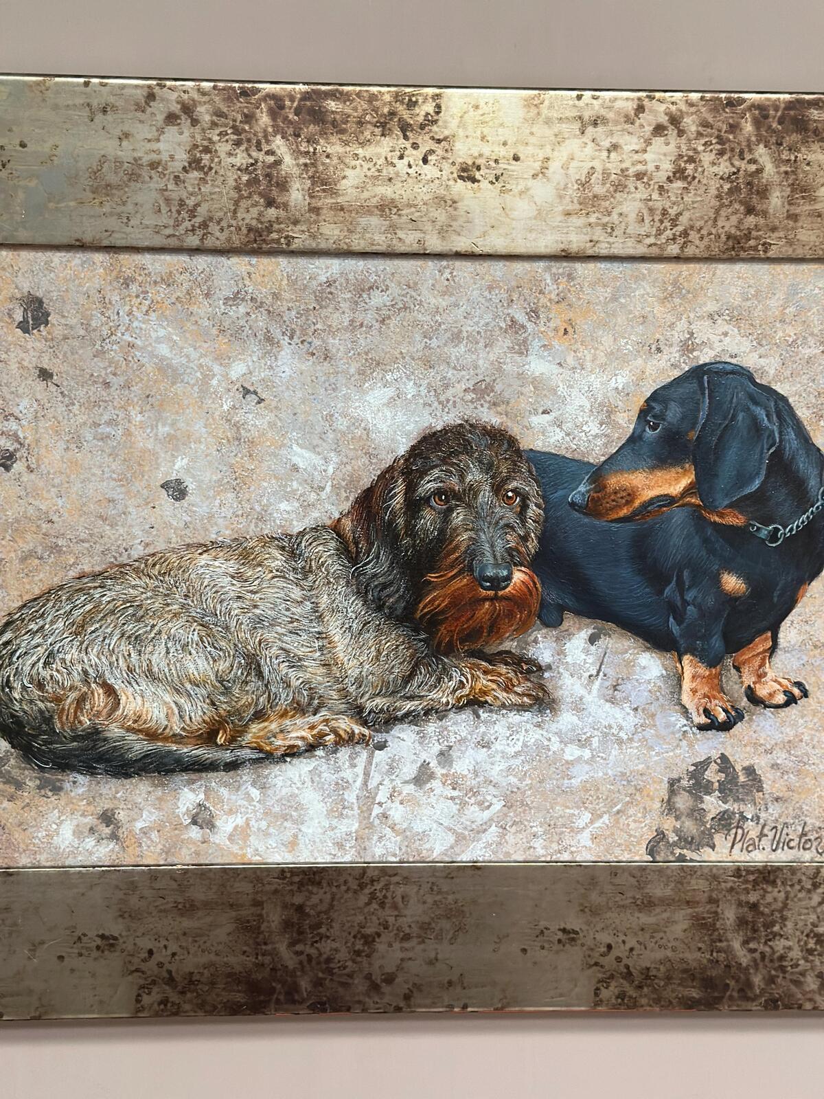 “Dachshunds” by Plat. Victor