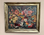 “Still Life with Flowers” by F. Wiegand