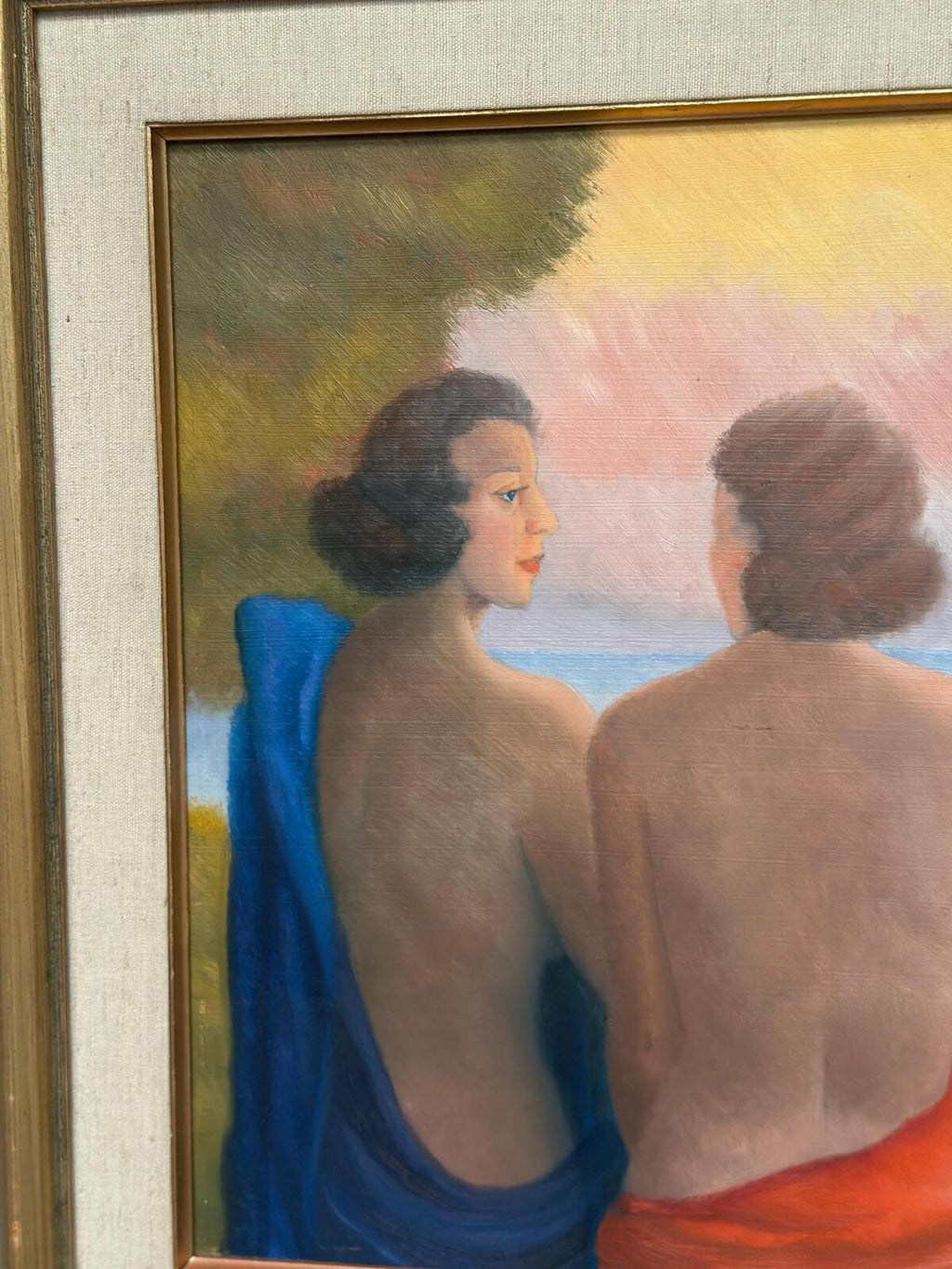 “Three Women” by N. Leon (1947)