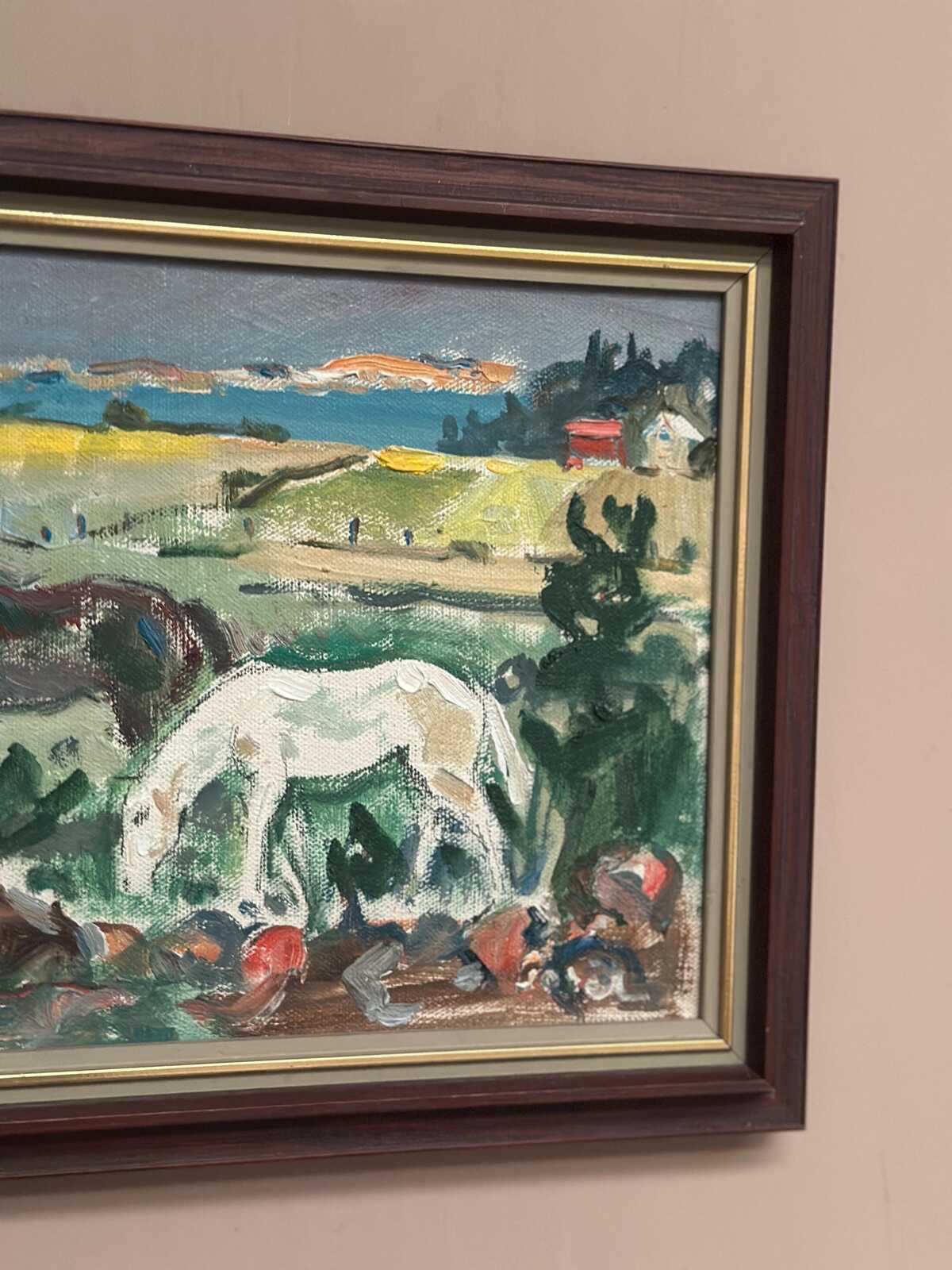 Landscape with Horses