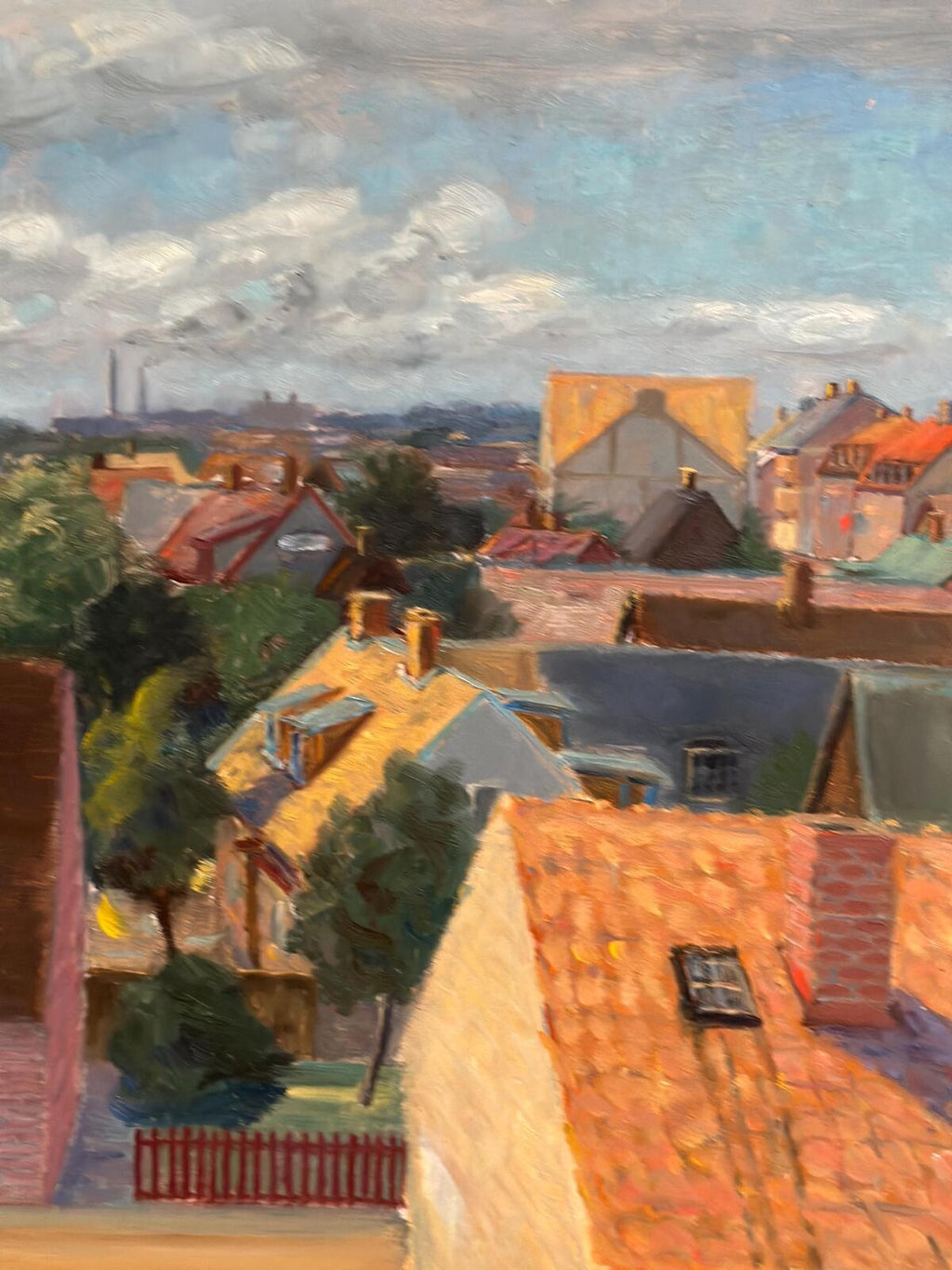 “Cityscape” by Wilhelm Matton