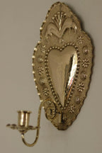 Pair Of Mid Century Swedish Brass Sconces