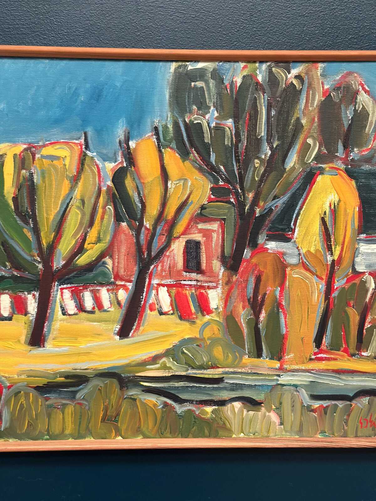 Behind the Trees