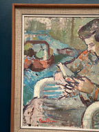 “Man Reading Book” by Rune Person