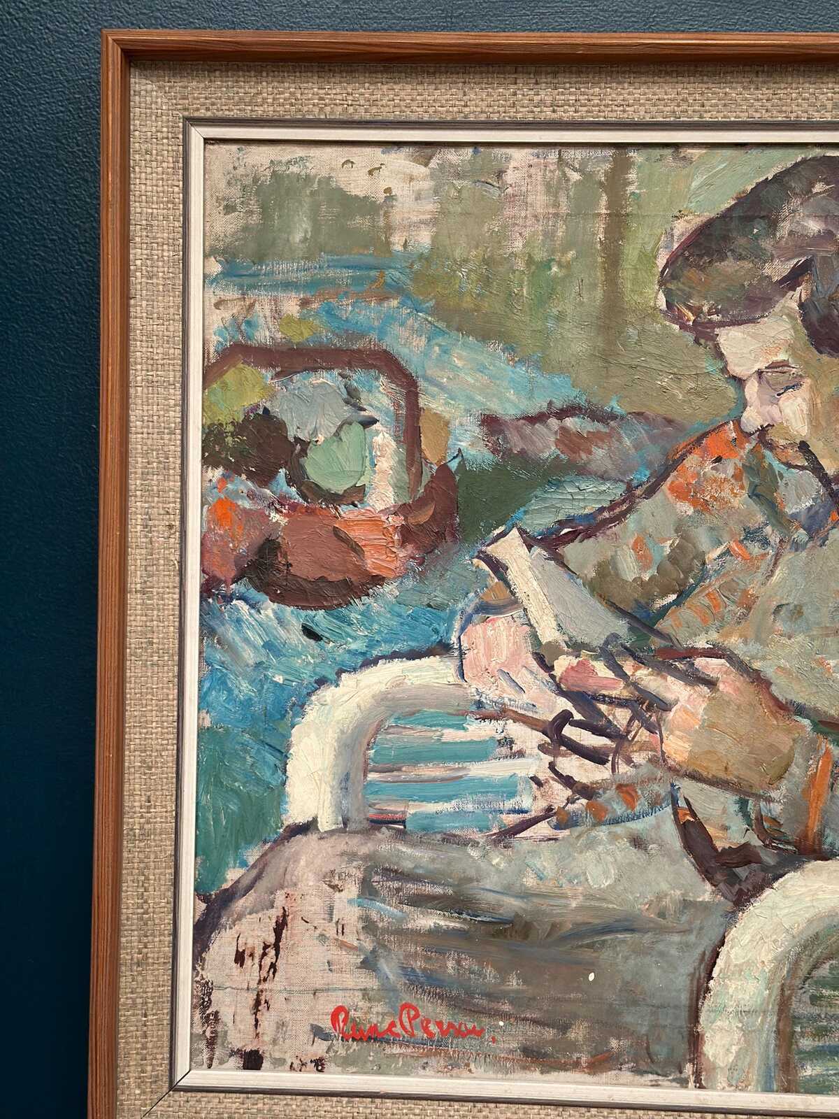 “Man Reading Book” by Rune Person