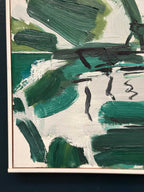 “Rowboats in a Green Landscape” by Bo Swenson