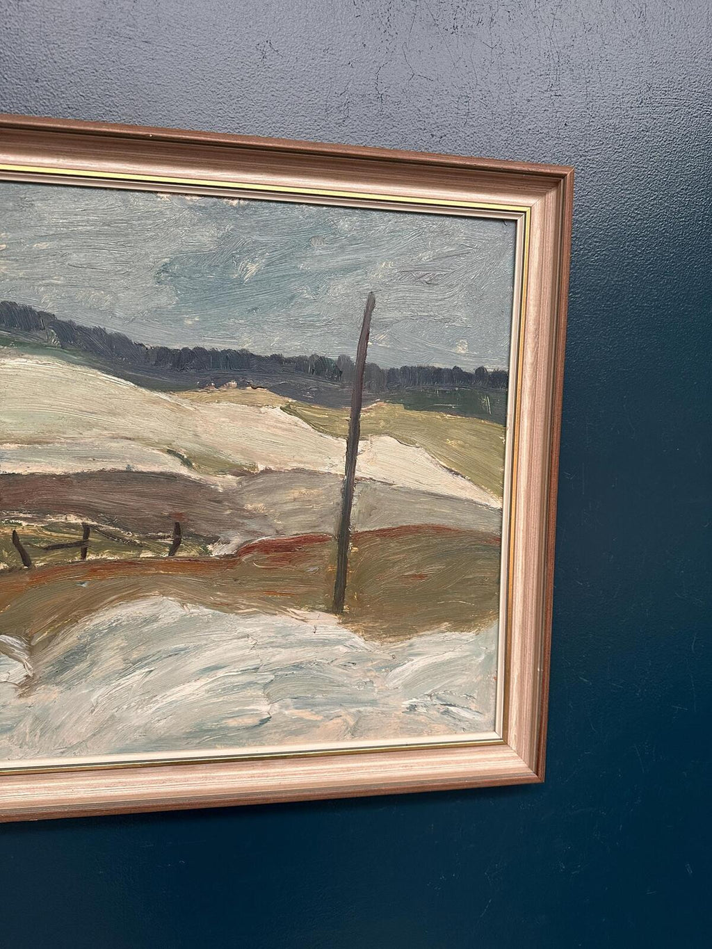 “Winter Landscape, Österlen” by E. O. Jonza