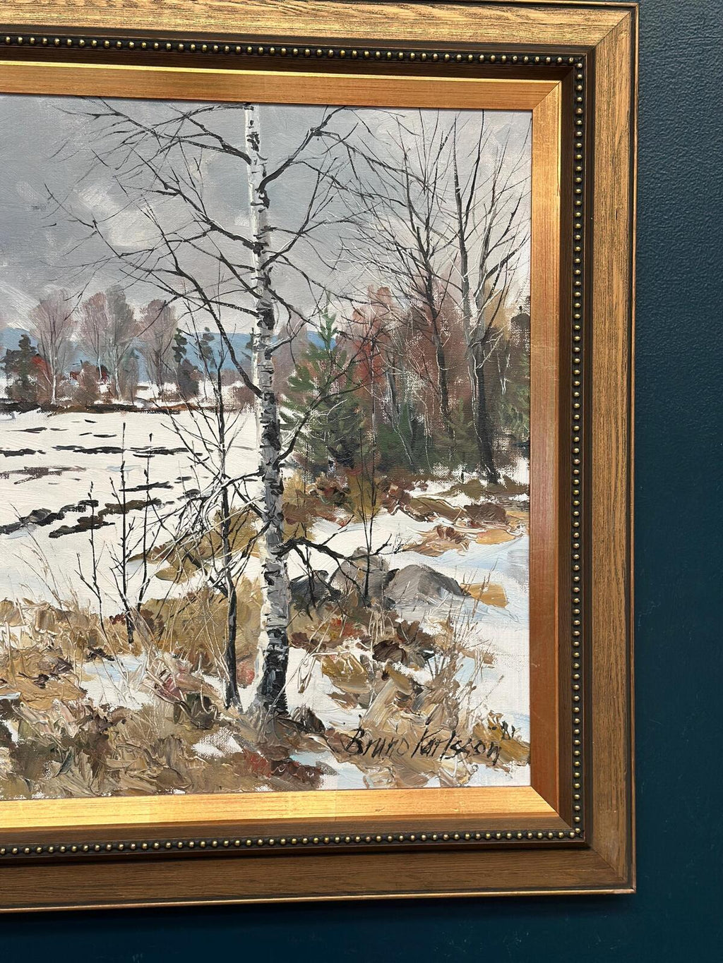 “Landscape” by Gösta Bruno Karlsson (1927–2020)