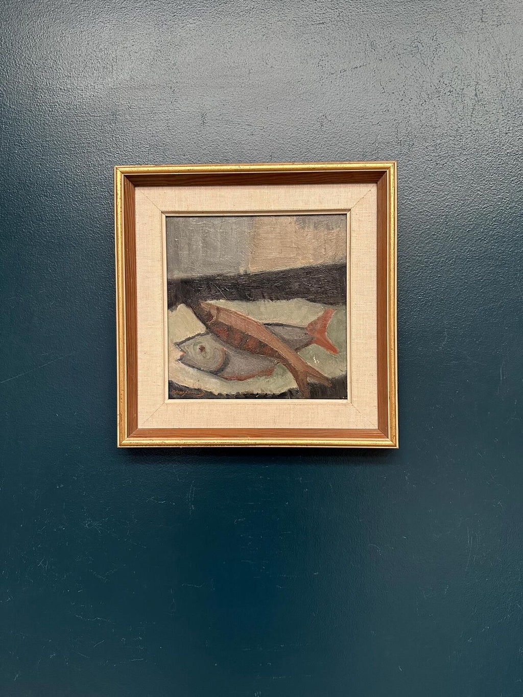 “Still Life with Fish” by Oscar Jonsson