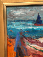 “Coastal Landscape with Fishermen and Boats” by Eric With
