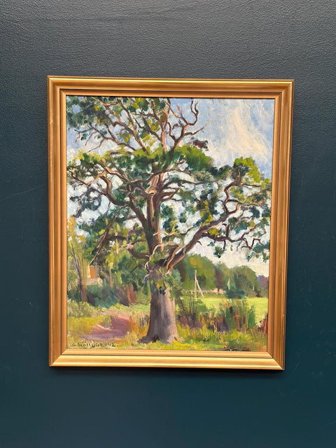 “Majestic Tree” by Sven Wallqvist (1909–1991)